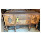 JACOBEAN STYLE SIDE BOARD BUFFET