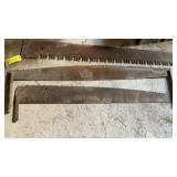 (2) CROSS CUT SAWS