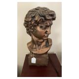 MICHELANGELO'S DAVID PLASTER BUST