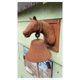 (2) CAST IRON HORSE BELLS