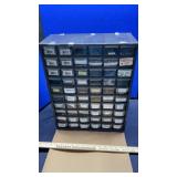 (2) ORGANIZER BINS W/ SPEEDY RIVETS, JIFFY RIVET &
