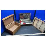 WOODEN RACKS, SHELVING & BOXES (ATG)