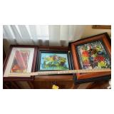 (3) JOHN MILLER PAINTINGS