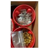 BAR BUCKLES, NICKLE CLIPS, GROMMETS & MORE