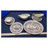(75+/-) VERNONS DISH SET