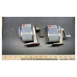 CASTER WHEELS, CARVING SET,  MOUSE TRAP & MORE