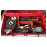 SKILL SAW, PLIERS, SCREWDRIVERS & MISC TOOLS