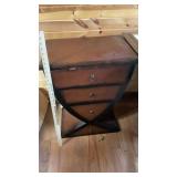 FOUR DRAWER SIDE TABLE