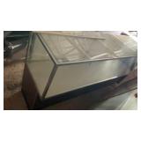 WOOD/GLASS DISPLAY CABINET