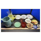 BELLS, ANGEL'S, PITCHER & MISC. GLASS