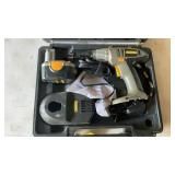 ROCKWELL 12 V DRILL & TOOLBOX W/ ASSORTED TOOLS