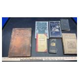WOODWORKING, FARMERS POCKET LEDGER & MISC BOOKS