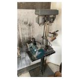 CRAFTSMAN 8' DRILL PRESS W/ BLACK & DECKER GRINDER