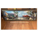 LONG OIL PAINTING MEASURES 64' L X 23'T