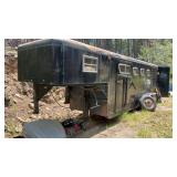 1989 Homemade gooseneck Horse/stock trailer
