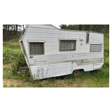 1965 Aristocrat 7'x17' single axle camper