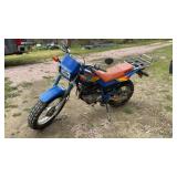 1995 Yamaha TW200G motorcycle
