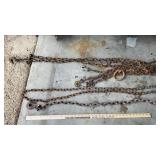 LOG CHAINS, LOG TONGS, CENTER LINK &