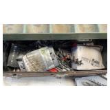 TOOLBOX W/ DRILL BITS & HEX WRENCHES