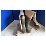 WADDER BOOTS, TENT MATT, BAGS & MISC.