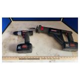 CRAFTSMAN 19 V DRILL & SAWZALL