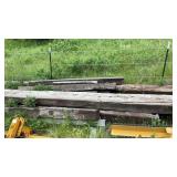 LARGE WOODEN BEAMS