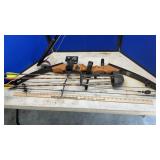 MARTIN BOBCAT COMPOUND BOW &  FISHING ROD