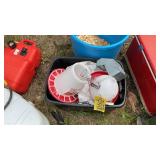 CHICKEN FEEDERS, PINE SHAVINGS & WATERS