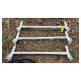 (3) LADDER RACKS AND HOSE