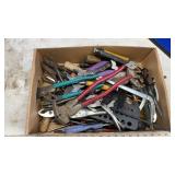 CHANNELOCKS, PLIERS, VISEGRIPS & MISC TOOLS