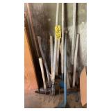 CANT HOOK, PITCH FORK, AXES & MISC. HAND TOOLS