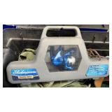 TOOLBOX, SHAKESPEARE TRAVEL MATE & MISC TACKLE