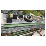 ASSORTED USED TIN (APPROX 8-9 FEET LONG)