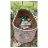 (3) GALVANIZED tanks