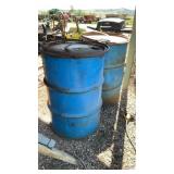 (2) 55 GAL. BARRELS W/ OAT SEED