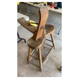 STITCHING HORSESADDLE MAKERS BENCH