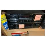 KENWOOD AMP & KENWOOD DUAL CASSETTE