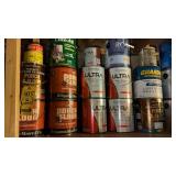 (16) ASSORTED PAINT CANS