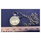 INGRAHAM BILTMORE POCKET WATCH W/ WATCH FOB