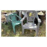SAW HORSES, CHAIRS & CANS