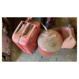 (3) GAS CANS