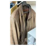 ASSORTED SPOTS COATS, JACKETS & SHOE RACK