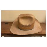 (2) BAILEY STRAW HATS SIZE 7-1/8 & FISHING HAT