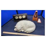 SETH THOMAS METRONOME, CLOCK/ THERMOMETER &