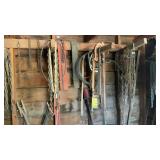 LOG CHAINS, #9 WIRE, TIRE CHAINS, PULLYS & MORE
