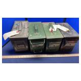 (4) AMMO CANS