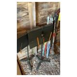 ELECTRIC WEED TRIMER, UMBRELLAS & STANDS
