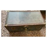 (2) MILITARY FOOT LOCKERS