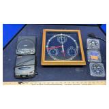 RCA CD PLAYER, CLOCKS & DESK LAMP