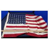 (48) STAR FLAG, ARMY HELMET, MARBLES AND MORE